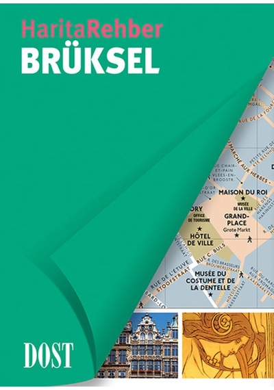 Harita Rehber Brüksel - Vincent Grandferry - Dost Kitabevi