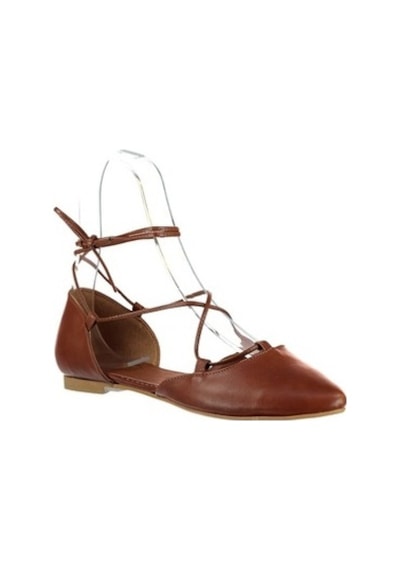 Fox Shoes Taba Kadın Babet B726047209
