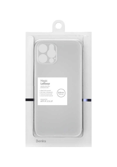 Benks Apple Uyumlu iPhone 12 Pro Max Kılıf Slim Fit Mat PP Benks Lollipop Protective Kapak ZORE-218590
