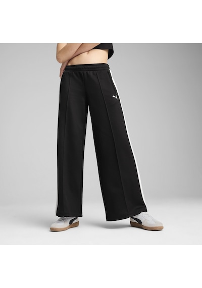 Puma T7 Low Rise Relaxed Track Siyah Kadın Eşofman Altı Siyah
