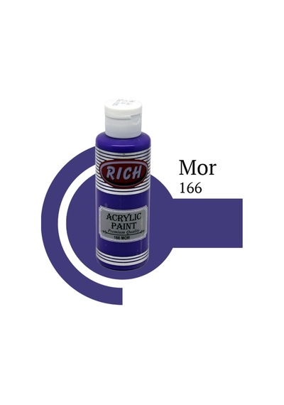 Rich Master Akrilik Boya 120 Cc. 166 Mor