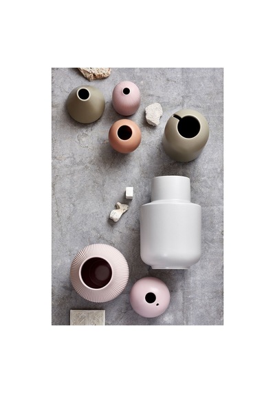 Ikea Gradvis Seramik Vazo 21 Cm Pembe