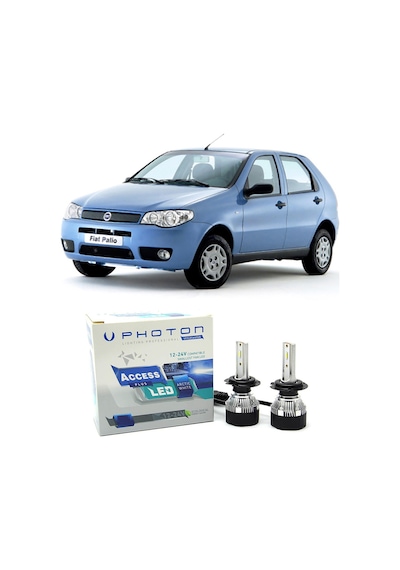 Fiat Palio Led Xenon Kısa Far Ampulü H7 Access Yeni Seri Beyaz 2003-2005