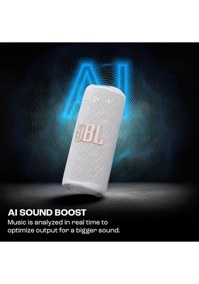 Grip Bluetooth Hoparlör, Beyaz, Jbl Pro Ses, Aı Sound Boost, Ip68 Su Geçirmez Ve Toz Geçirmez, Ambiyans Aydınlatmas