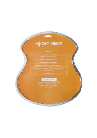 Sh Magicvoice Mv-6189 4ga Oto Amfi - Anfi Kablo Seti 120a Sigorta Dahil Najmaddin