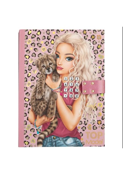 Topmodel By Depesche Leoheart Şifreli Ve Müzikli Günlük Defter - Taylor Swift Şarkılı Açık Pembe