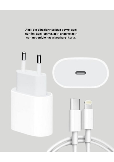 iOS Uyumlu 20w Usb-c Hızlı Şarj Telefon Tablet İçin