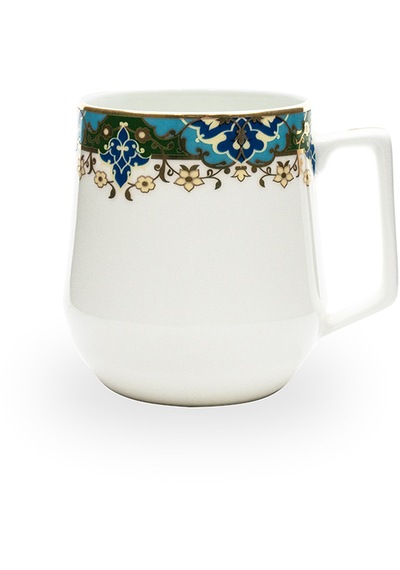 Evaliza Çini Mug 350 Ml Çok Renkli