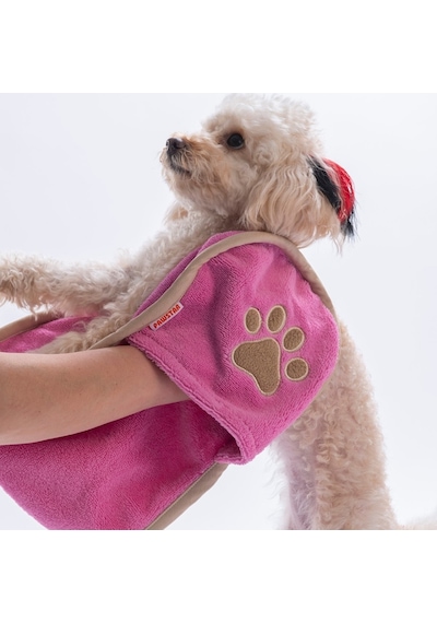 Pink Pembe Evcil Hayvan Kurulama Havlusu-köpek Kurulama Havlusu- Kedi Kurulama Havlusu