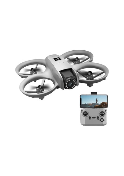 Işıklı Mini Drone Uzun Şarj Süreli Ve Yedek Pervane Setli