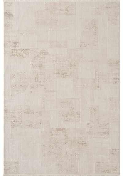 Luxia Lu003b Bej Krem Akrilik Modern Salon Koridor Yatak Ve Oturma Odası Halısı-1774