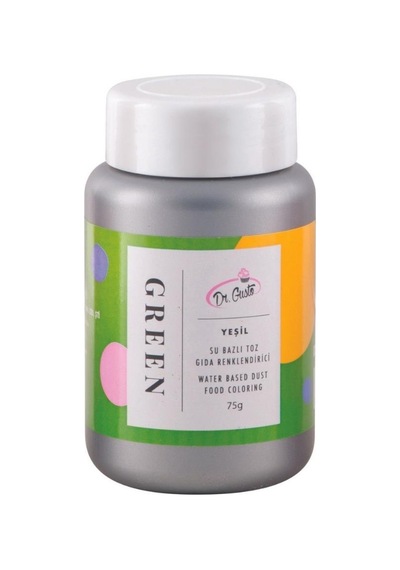 Yeşil Toz Gıda Boyası 75 G Konsantre Renk Verici Toz Boya