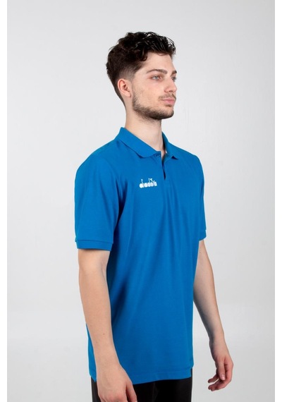 Diadora İmola Kamp T-shirt Sax Saks Mavi