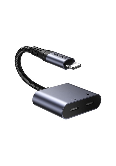 Joyroom Arama Destekli Audio Adapter Lightning - Dual Lightning