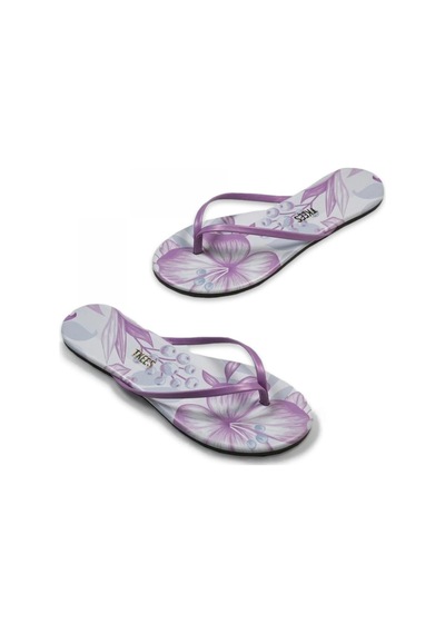Tkees Tk-2023 Parmak Arası Mor Kadın Terlik