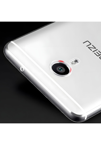 Meizu M6 Kılıf Şeffaf İnce Ve Esnek Süper Silikon Kılıf Renksiz
