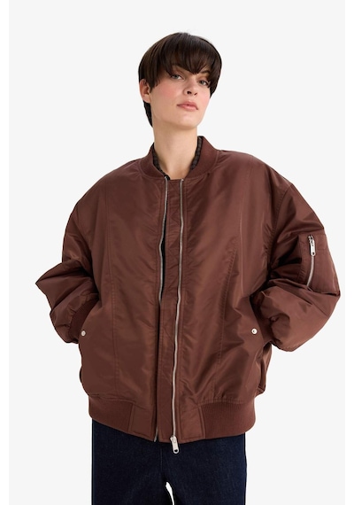 Defacto Su Geçirmez Bomber Mont G0774ax26spbn530 Kahve-bn530