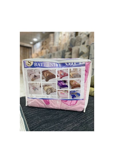 Tek Kişilik Gift Pembe Çocuk Battaniyesi 2 Kg