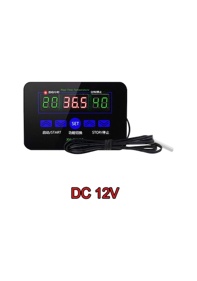 Xh-w1411 Dijital Termostat Zamanlayıcı Modül Kuluçka Pet Akvaryum Isıtıcı Soğutucu Kontrol Cihazı
