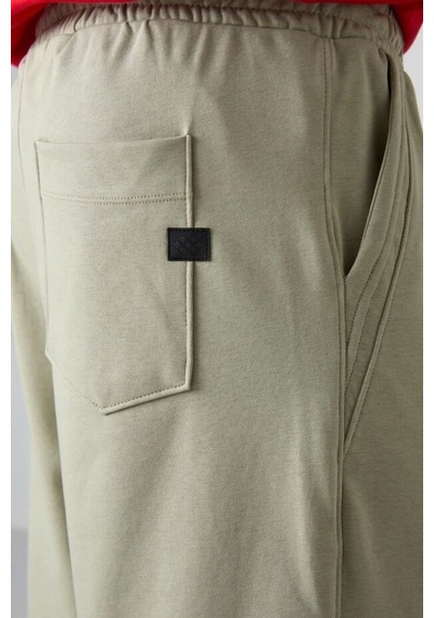 Lumberjack Çağla Pamuklu Kalın Yumuşak Dokulu Comfort Fit Basic Erkek Şort - 81260 Yeşil