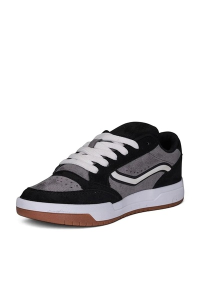 Zacoz Çocuk Yetişkin Unisex Günlük Spor Ayakkabı 36-40 Numara Sneaker Siyah - Füme