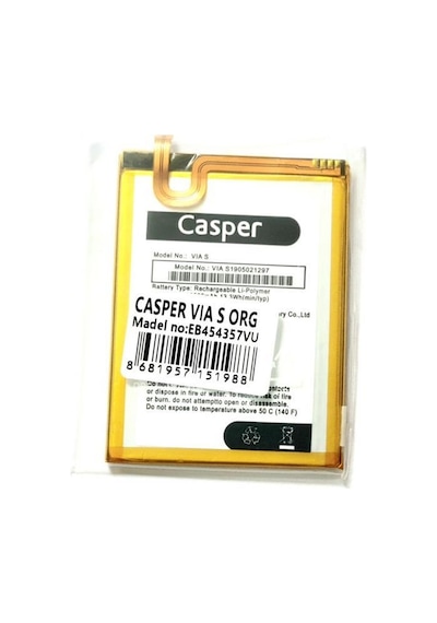 Casper Via S Batarya Pil