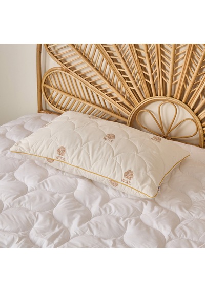 Soft Yün Yastık - Beyaz - 50x70 Cm Çok Renkli