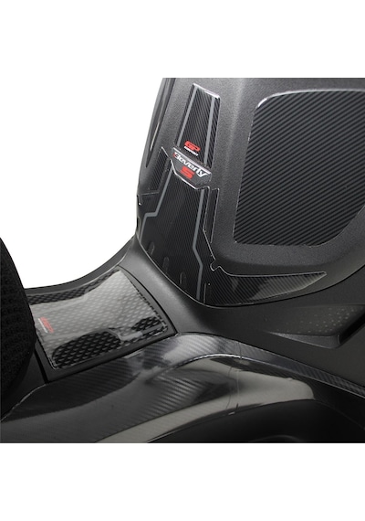GP Kompozit  Piaggio Beverly 400 S 2021-2023 Uyumlu Tank Pad Seti Karbon