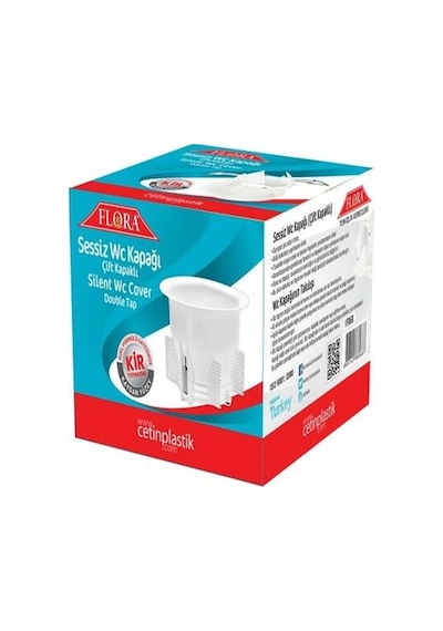 Flora F068 Çift Kapaklı Sessiz Wc Kapağı Renkli