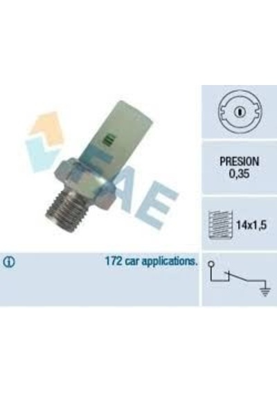 FAE 12370 Yağ Müşürü Renault 9 Yeni Model R11 R19 R21 CLIO Kangoo Megane Laguna