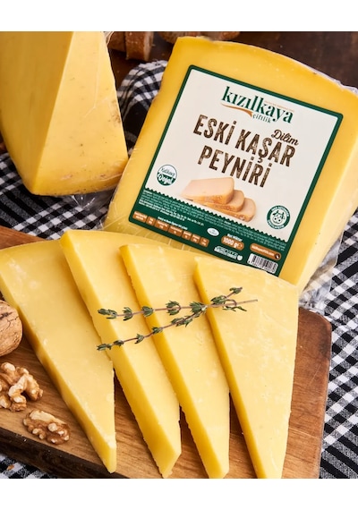 Kızılkaya Çiftlik Dilim Eski Kaşar Peyniri 1 KG