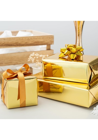 Rulo Metalize Gold 70 Cm X100 Mt