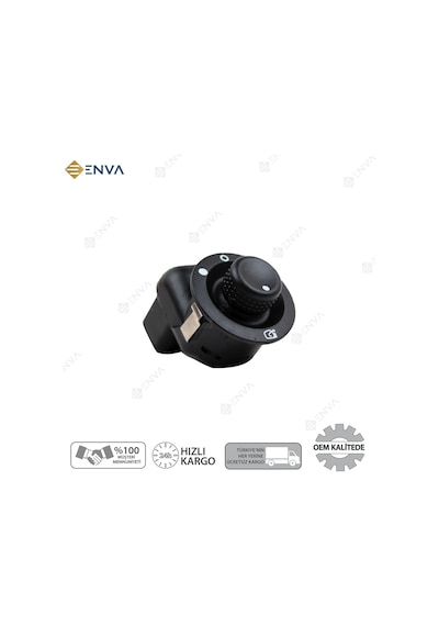 Renault Megane 2 Dikiz Ayna Ayar Düğmesi Katlanır  2003-2008