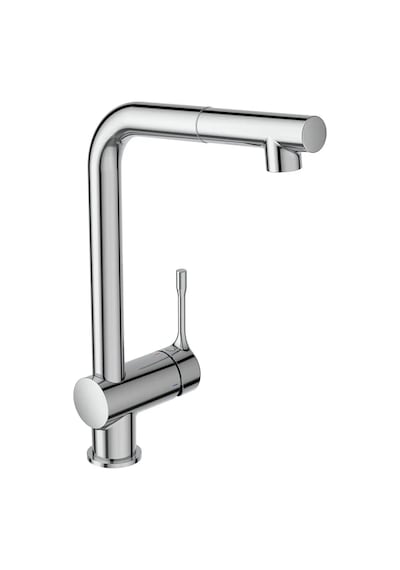 Ideal Standard Ceralook 1F - BC176AA Kuğu Spiralli Eviye Bataryası Krom