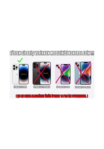 Iphone 14 Pro Uyumlu Köşeleri Airbag Tampon Silikon Darbeye Dayanıklı Şeffaf Kılıf Çok Renkli