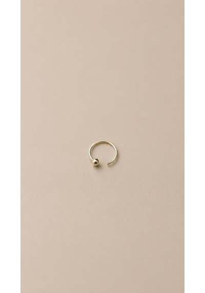 925 Ayar Gümüş Unisex Burun Hızması Piercing Minimal Top Detaylı Nose Stud çok renkli