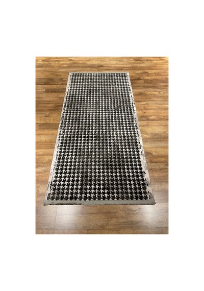 Quadro 3702 100x200 Antrasit Halı Gri
