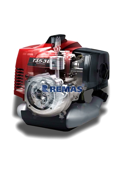Kawasaki Lohuis Tj53e Cg522 U Yan Tip 3,0 Hp Benzinli Motorlu Tırpan