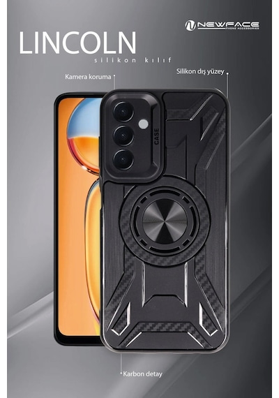 Xiaomi Redmi Note 13 Pro 5g Kılıf Lincoln Silikon - Koyu Yeşil Düz Renkli