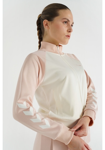 Hummel Genes Fermuarlı Sweatshırt 980350-3847 Turuncu