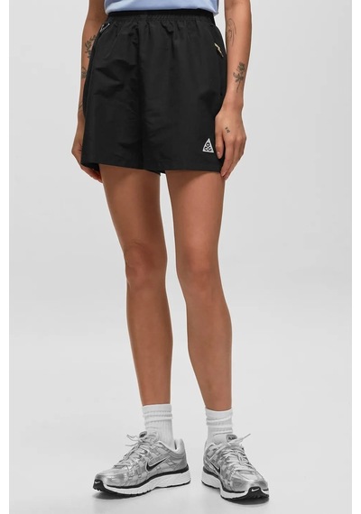 Nike Acg Women's 5" High Rise Shorts Yüksek Belli 2 Cepli Kadın Loose Fit Şort Siyah