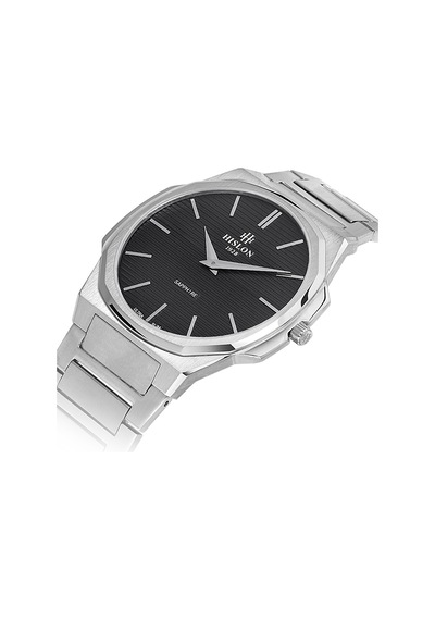 Hislon Men's Classic Cl127s-04ss Gri