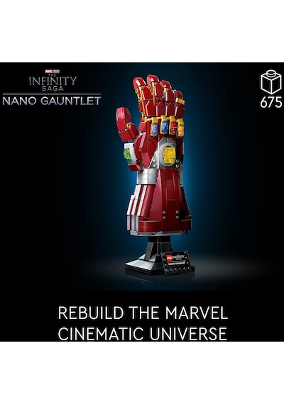 LEGO® Marvel 76223 Nano Gauntlet 675 Parça