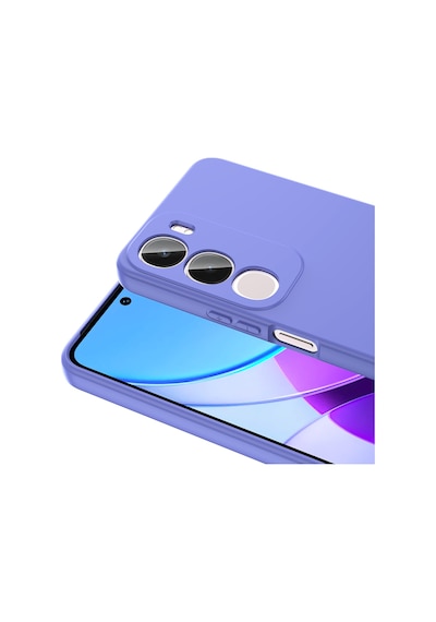 Vivo Y19s Kılıf Yumuşak Silikon Kamera Korumalı Lansman Celikaksesuar Lacivert