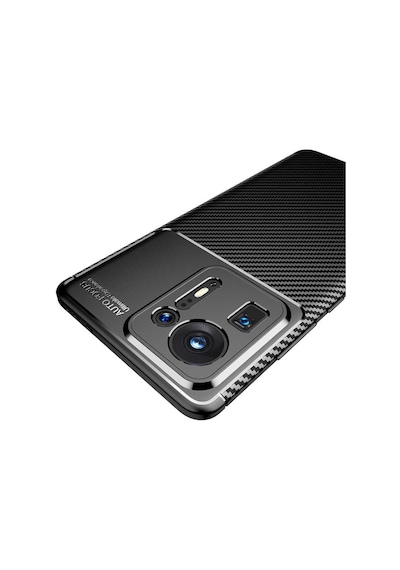 Zore Mi Mix 4 Kılıf Nvth Negro Silikon Kapak - Siyah
