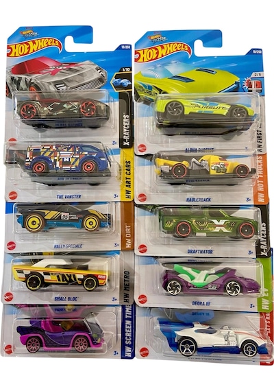 10'lu Regular Hot Wheels Set
