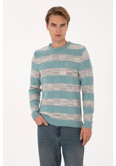 U.s. Polo Assn. Erkek Koyu Mint Kazak /triko 50307829-vr152 Koyu Mınt
