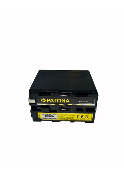 Patona Np-f970d 1390m 7800mah Li-ıon Kamera Bataryası Sony Np-f970 Uyumlu