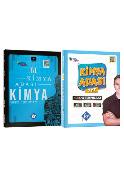 Kimya Adası TYT Kimya Video Ders Kitabı ve Soru Bankası Seti