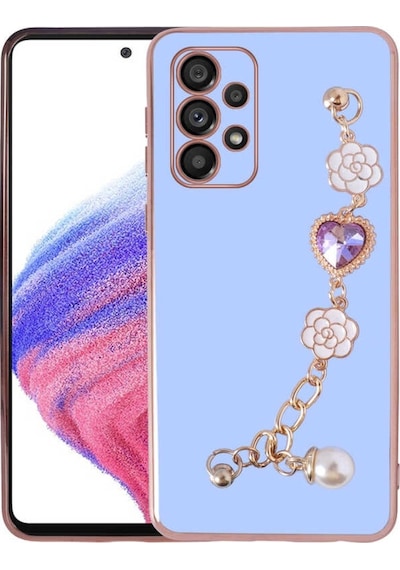 Samsung Uyumlu Galaxy A72 Kılıf El Tutamaçlı Taka Kapak